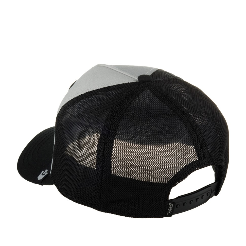 Бейсболка GOORIN BROTHERS арт. 101-1430 (черный / светло-серый) {sil}