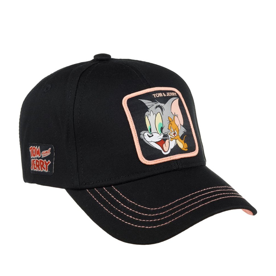Бейсболка CAPSLAB Tom and Jerry CL/TAJ1/1/CASB/TJ3 черный розовый 88-404-40-00