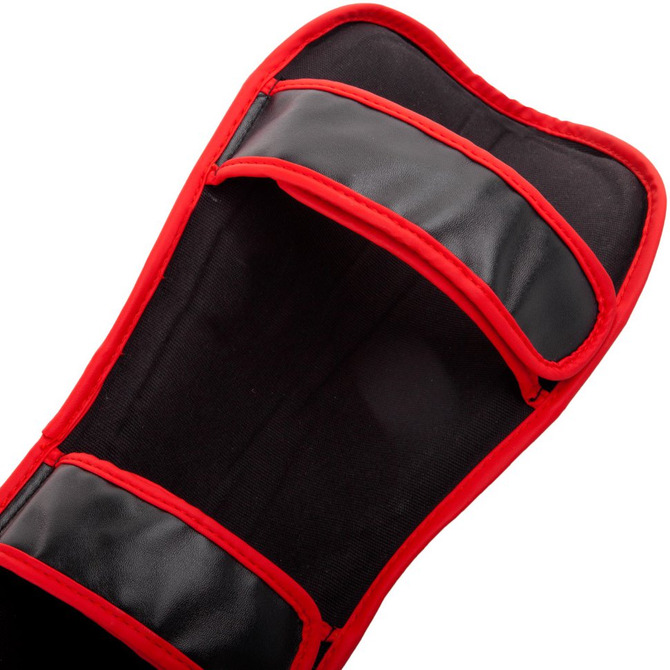 Щитки Venum Challenger Neo Black/Red 00389