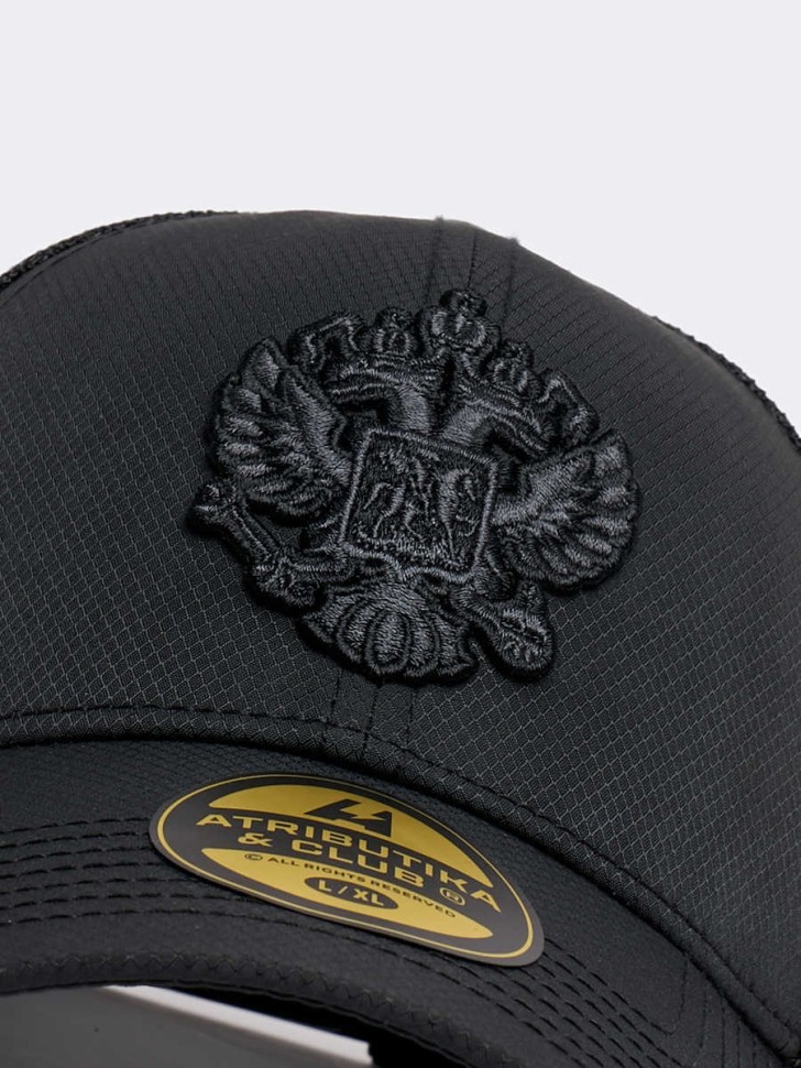 Бейсболка ATRIBUTIKA & CLUB Россия, черн. 10390