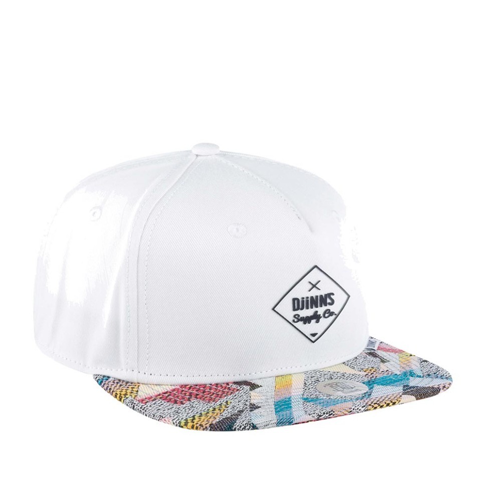 Бейсболка DJINNS 5P SB Rubber Aztek (белый) (ONE) 50-064-17-00