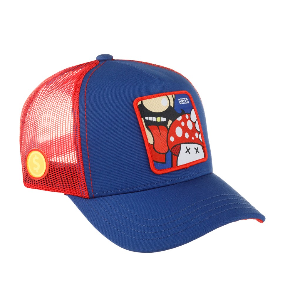 Бейсболка CAPSLAB Pop Icons Mario CL/0/1/CAS2/MUS2 (синий - красный) 88-517-28-00