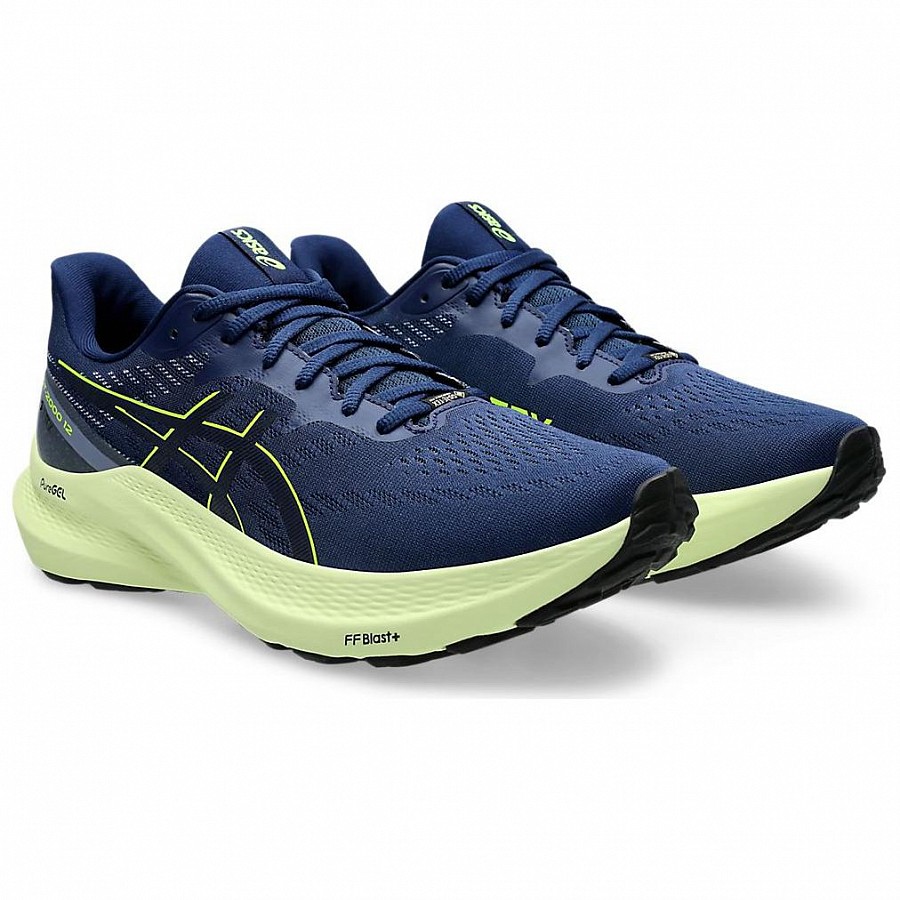 Кроссовки Asics GT-2000 12 GTX 1011B687-400 BLUE EXPANSE/YELLOW