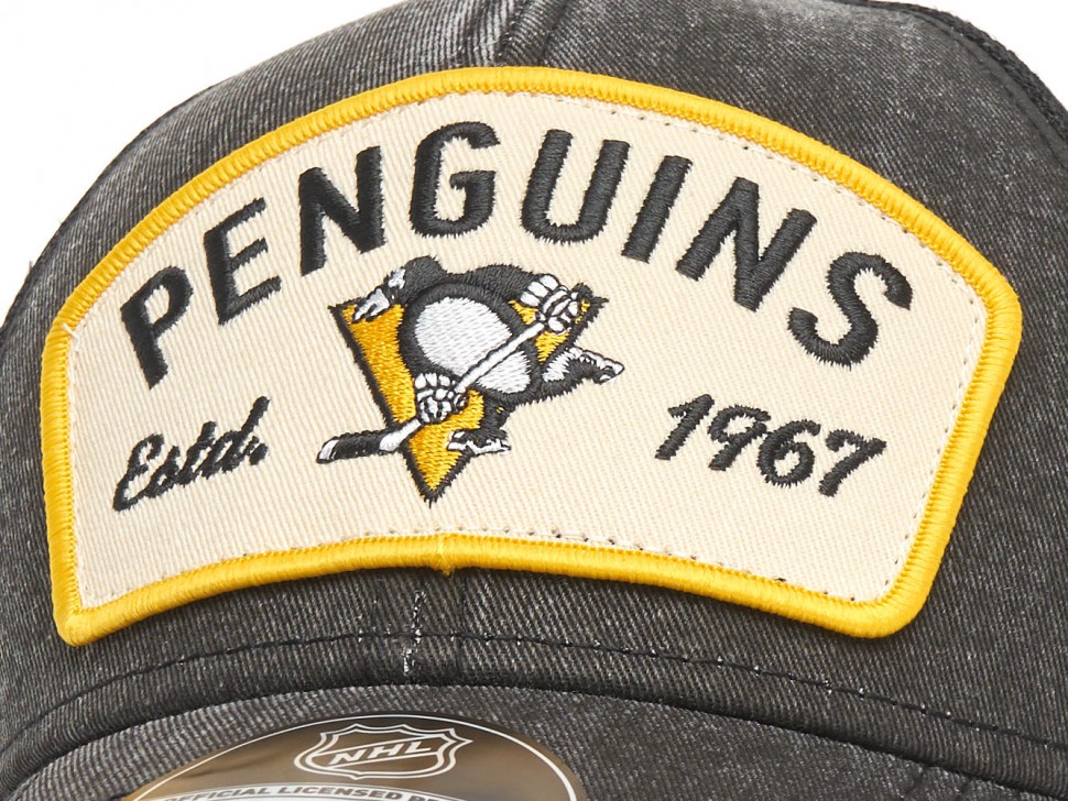 Бейсболка ATRIBUTIKA & CLUB Pittsburgh Penguins, сер. 31108