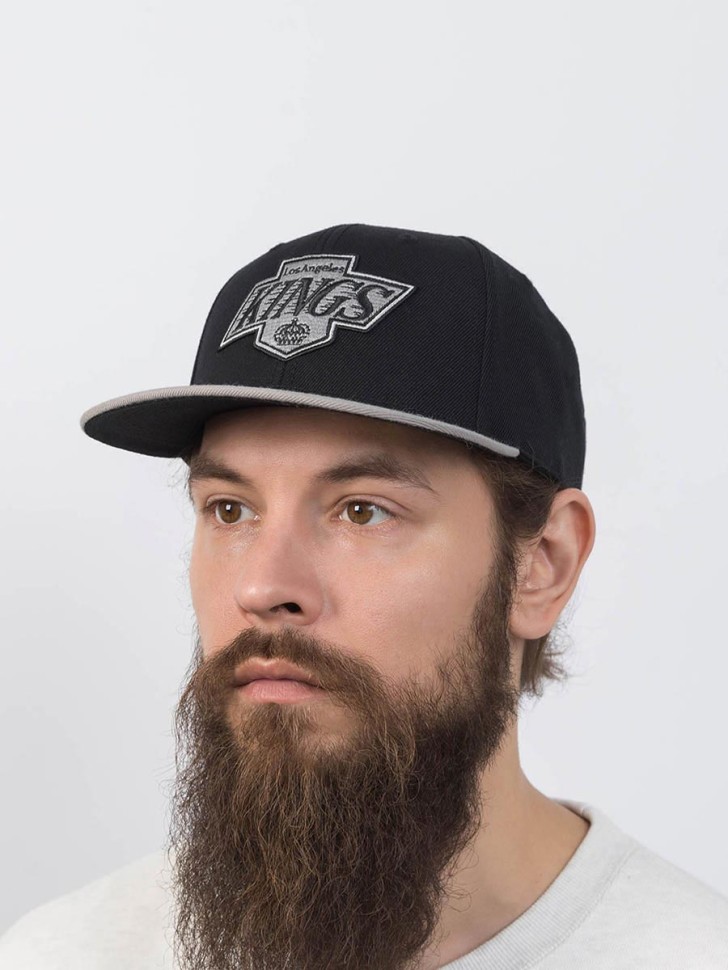 Бейсболка AMERICAN NEEDLE 21006A-LAK Los Angeles Kings 400 Series NHL чер свет-сер) 06-855-10-00