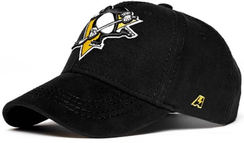 Бейсболка ATRIBUTIKA & CLUB Pittsburgh Penguins, черн. 28120