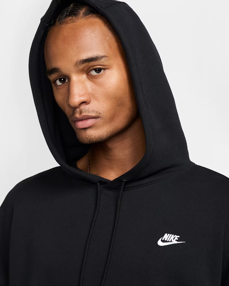 Толстовка Nike M NK CLUB FT OVERSIZED PO HDY HJ1816-010
