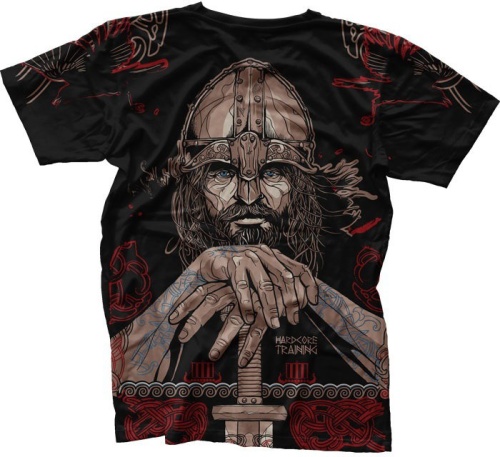 Футболка Hardcore Training Viking Black Edition hctshirt0249