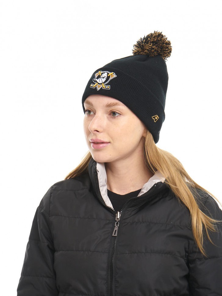 Шапка ATRIBUTIKA & CLUB Anaheim Ducks, черн. 59356