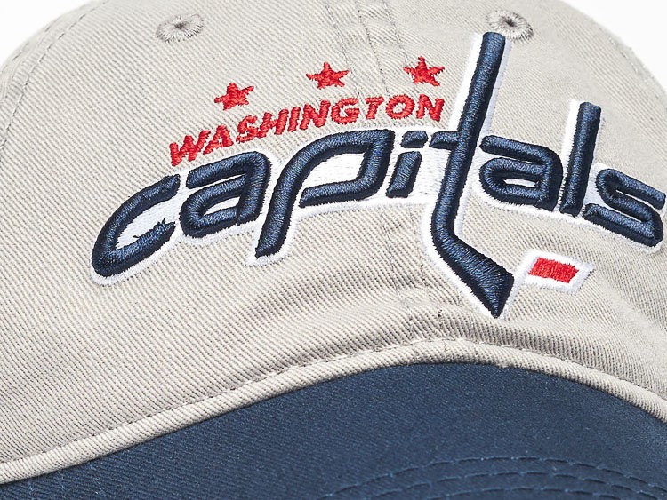Бейсболка ATRIBUTIKA & CLUB Washington Capitals, серо-черн. 31026