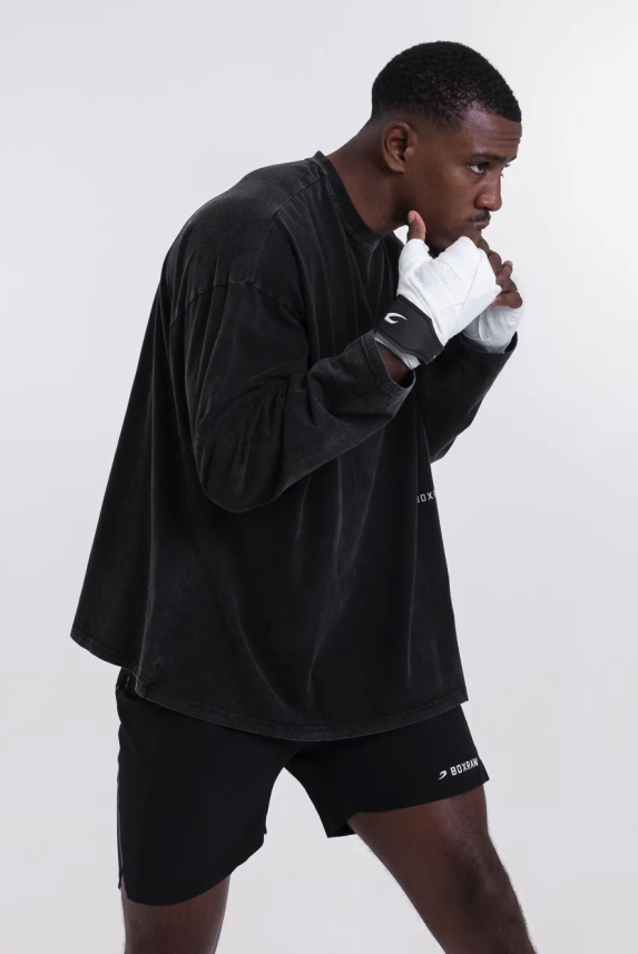 Лонгслив Boxraw Sparring Club BXRW-SPCLLST Black