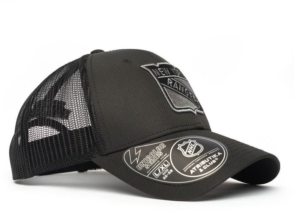 Бейсболка ATRIBUTIKA&CLUB New York Rangers, черн. 31742