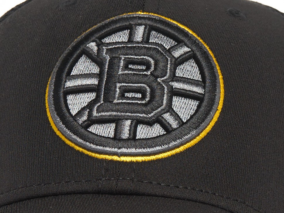 Бейсболка ATRIBUTIKA & CLUB Boston Bruins, черн.-желт. 31302