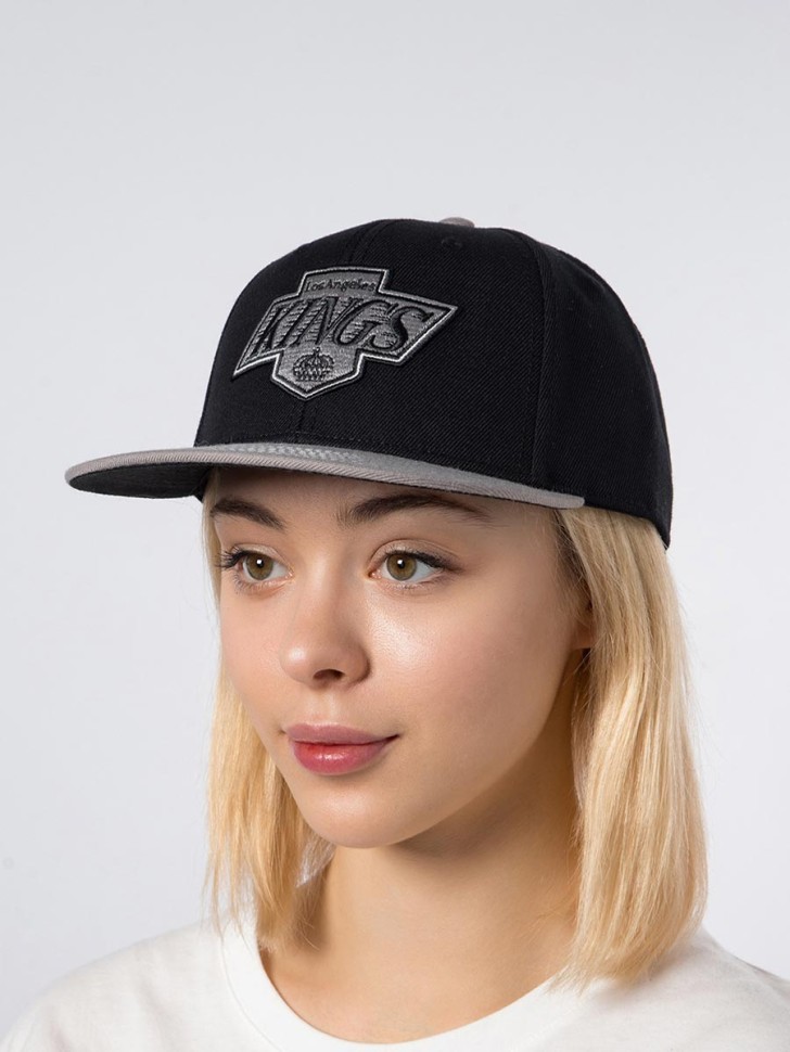 Бейсболка AMERICAN NEEDLE 21006A-LAK Los Angeles Kings 400 Series NHL чер свет-сер) 06-855-10-00
