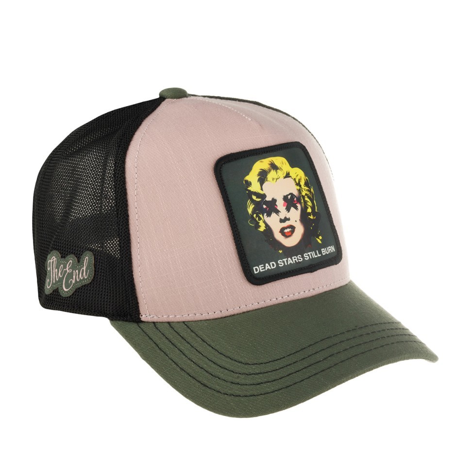Бейсболка CAPSLAB Premium Dead stars still burn CL/ART/1/PCT/DEAD (роз-олив) 88-259-37-00