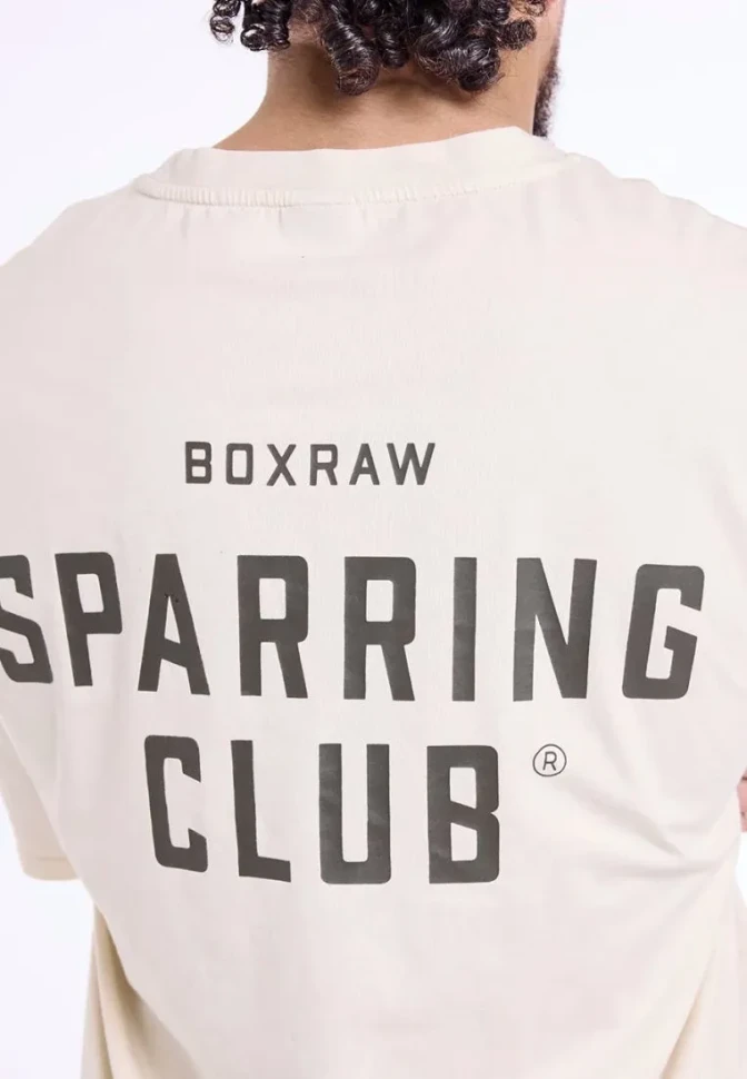Футболка BoxRaw Sparring Club BXRW-SPCLT Beige