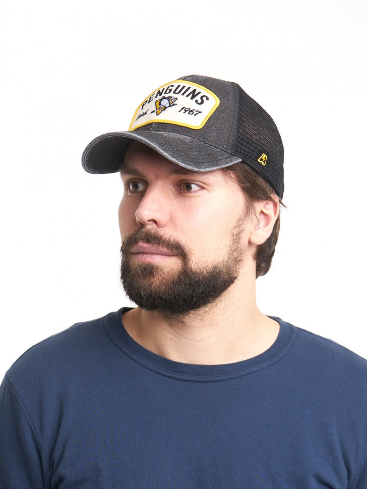 Бейсболка ATRIBUTIKA & CLUB Pittsburgh Penguins, сер. 31108