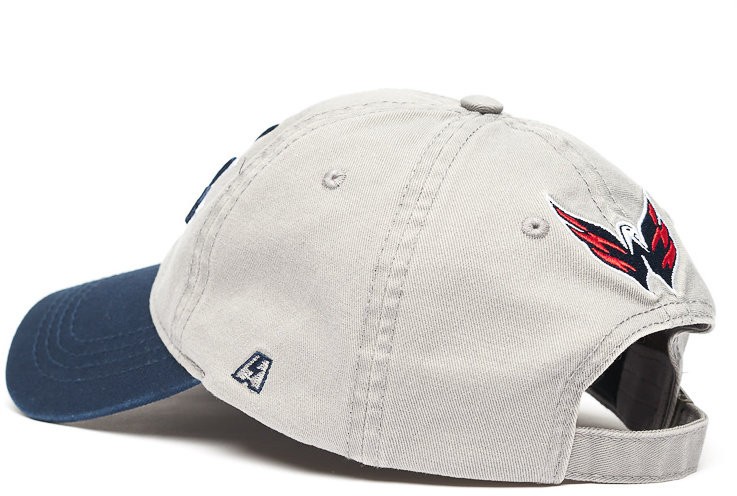 Бейсболка ATRIBUTIKA & CLUB Washington Capitals, серо-черн. 31026