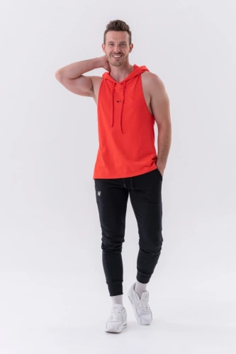 Майка Nebbia Fitness Tank top with a hoodie 323 Red