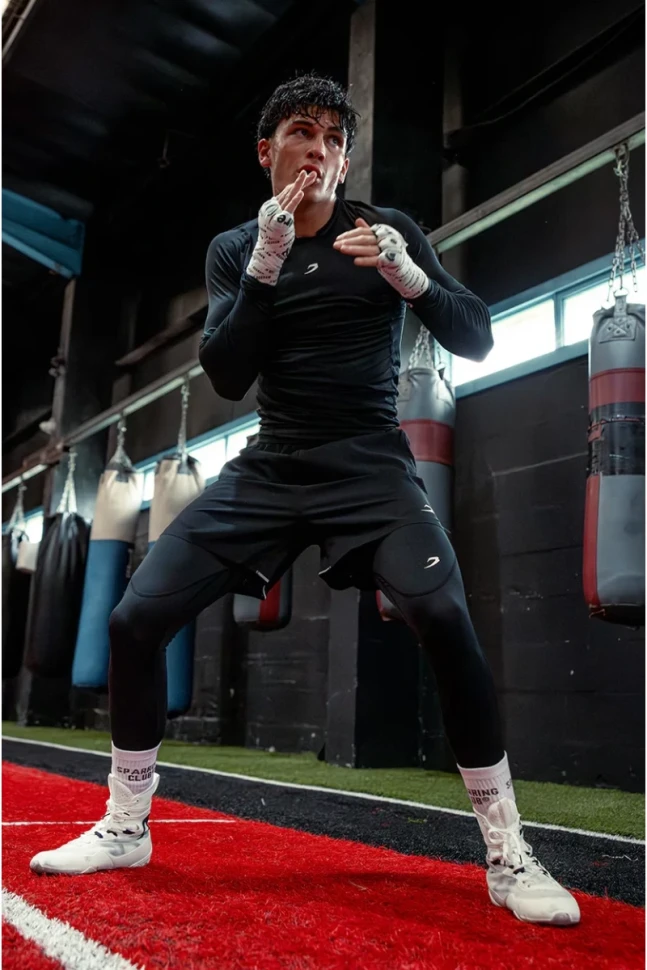 Лонгслив Boxraw Saddler Compression BXRW-SDCTLS-Black