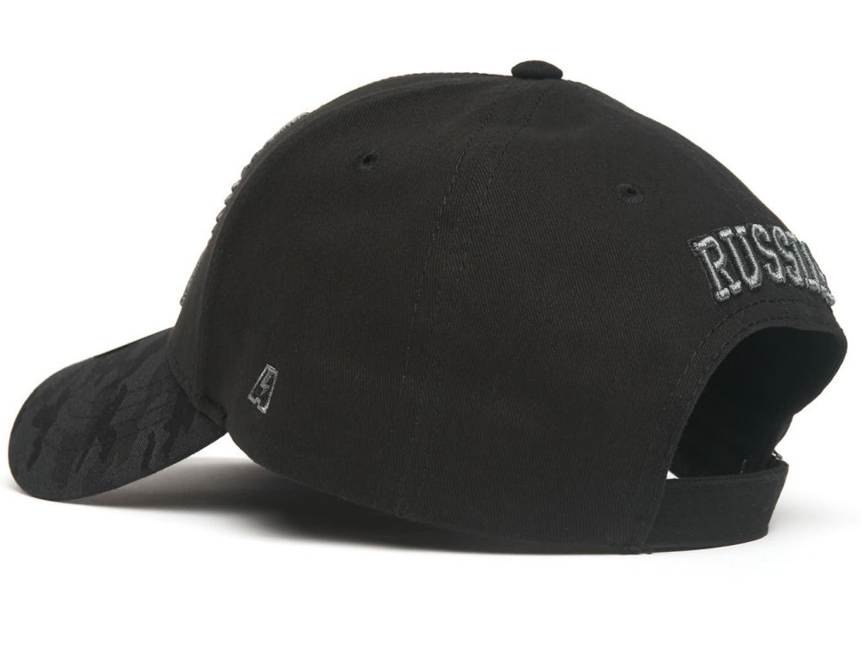 Бейсболка ATRIBUTIKA & CLUB Россия, черн. 101531