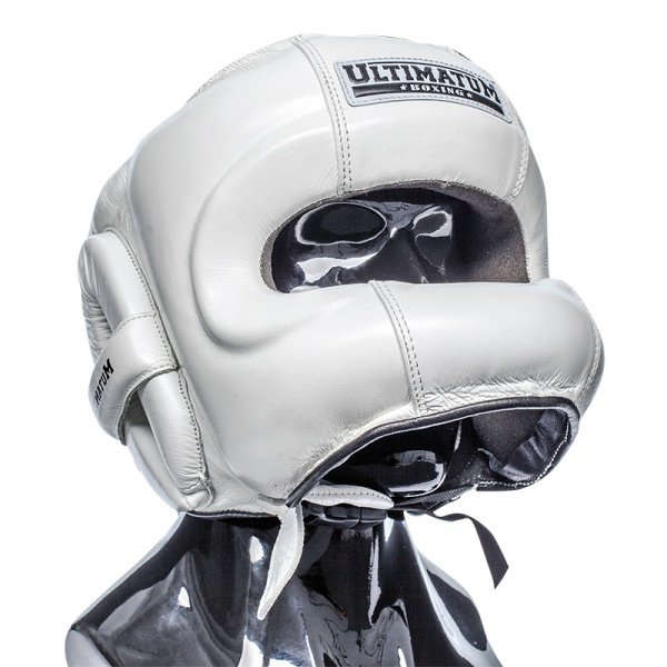 Шлем бамперный Ultimatum Boxing Gen3FaceBar WhiteForce белый