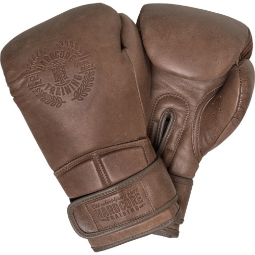 Боксерские перчатки Hardcore Training Heritage Brown hctboxglove037