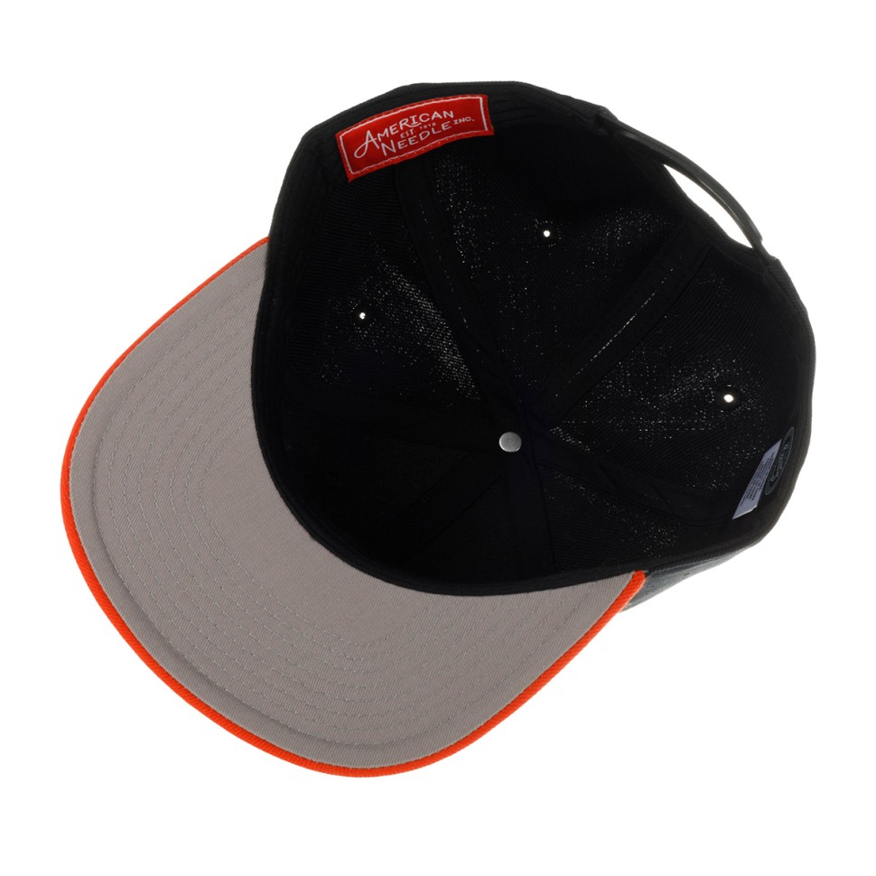 Бейсболка AMERICAN NEEDLE 42412B-AMD Anaheim Mighty Ducks 400 Series NHL (черн оранж) 06-960-85-00