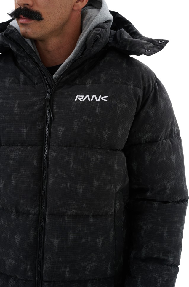 Куртка RANK Man, PROOF-TEX BL Printed Jacket, Black effect 1004020-090