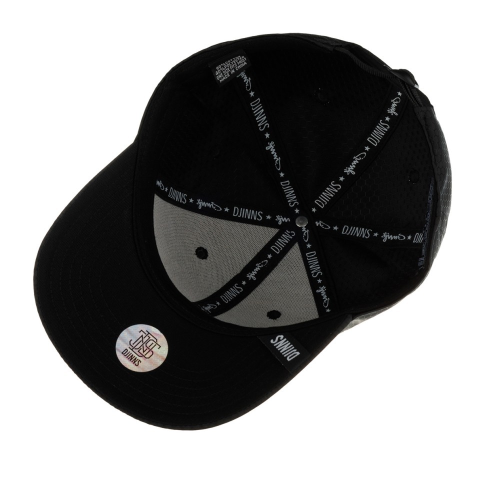 Бейсболка DJINNS 6P TrueFit Resting Man (черный) 50-211-09-00