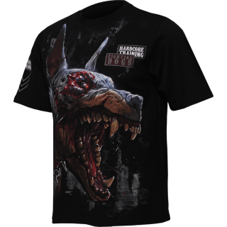 Футболка Hardcore Training Fighting Dogs Black Oversized Fit hctshirt0449