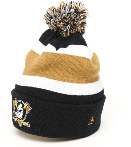 Шапка ATRIBUTIKA & CLUB Anaheim Ducks, черн.-желт. 59137