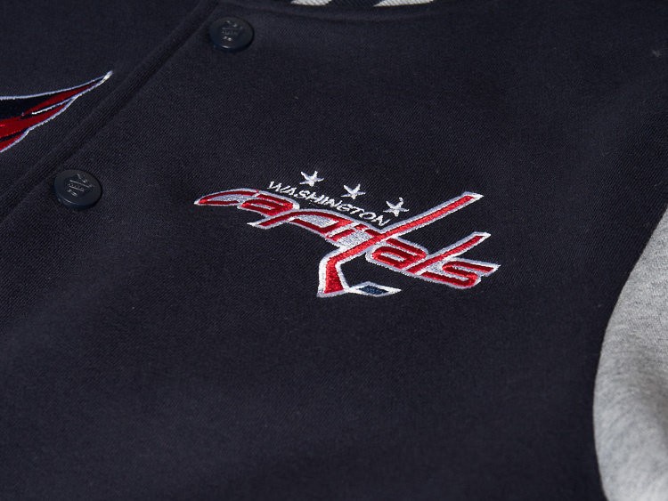 Куртка ATRIBUTIKA & CLUB Washington Capitals, син.-сер. 57070