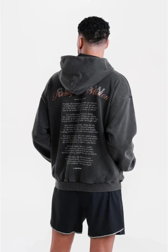 Худи BoxRaw Poetry In Motion Oversized BXRW-U-PIMOH-Black