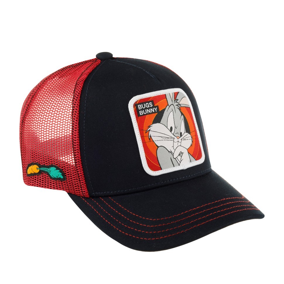Бейсболка CAPSLAB Junior Looney Tunes Bugs Bunny CL/LOO/3/BUN5 (тем-син-крас) 88-485-28-00