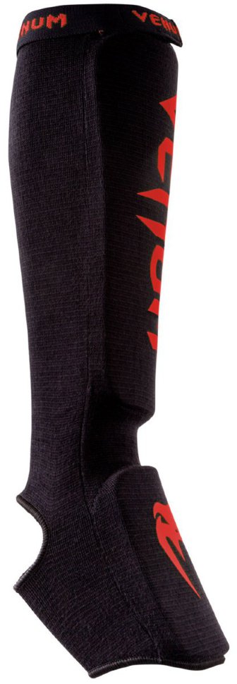 Щитки Venum Kontact Black/Red 01287