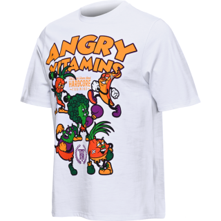 Футболка Hardcore Training Angry Vitamins White Oversized Fit 3.0 hctshirt0471