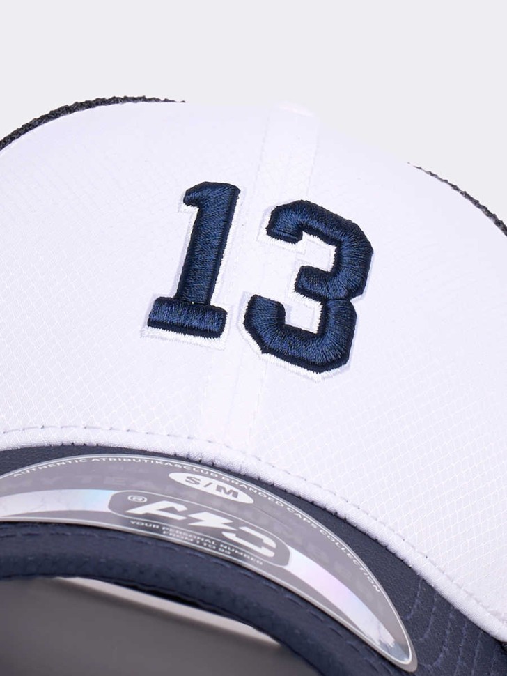 Бейсболка ATRIBUTIKA & CLUB №13, бел.-т.син. 21174