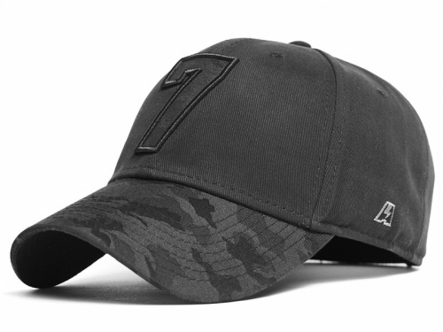 Бейсболка ATRIBUTIKA & CLUB №7, черн. 20689 (55-58)