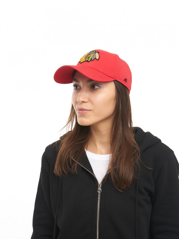 Бейсболка ATRIBUTIKA & CLUB Chicago Blackhawks, красн. 31515