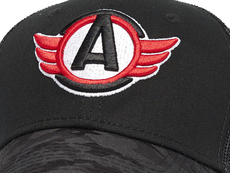 Бейсболка ATRIBUTIKA & CLUB ХК Автомобилист, серо-черн. 10921