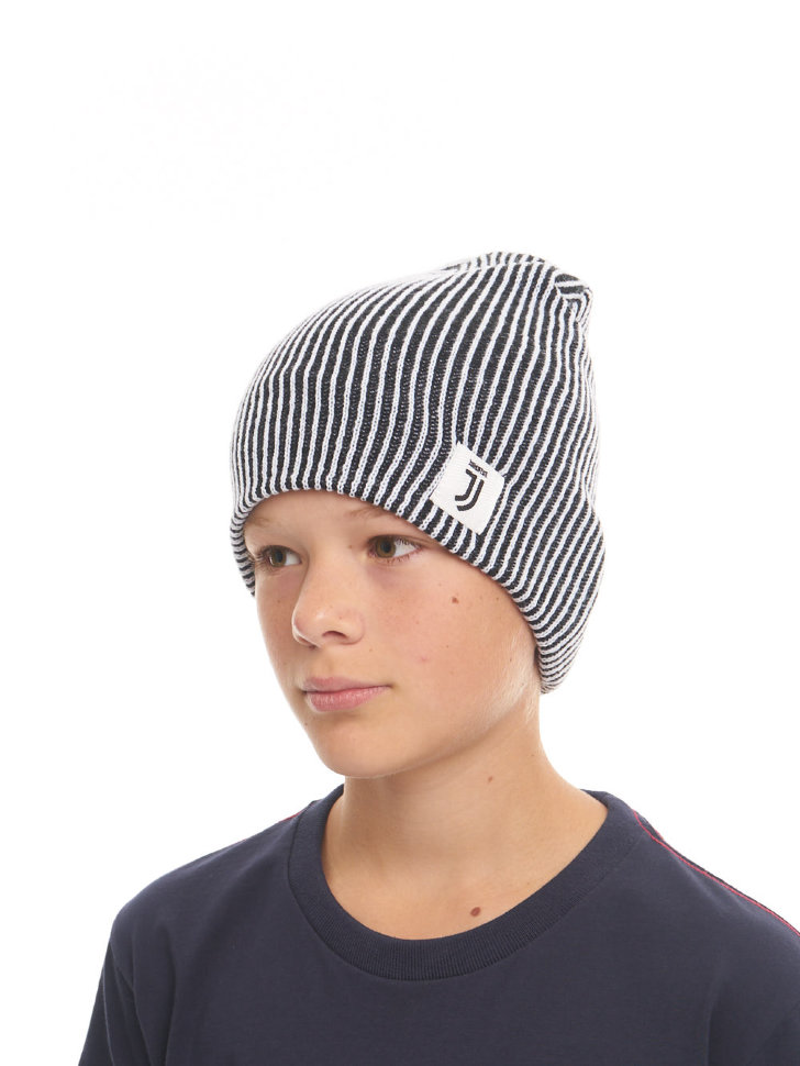 Шапка ATRIBUTIKA & CLUB FC Juventus, черн.-бел. 37240