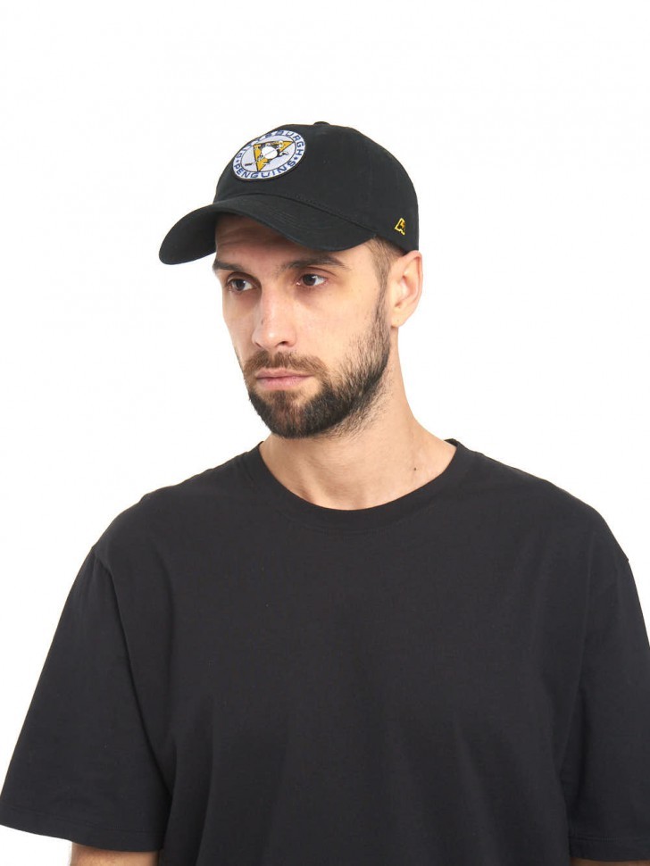 Бейсболка ATRIBUTIKA & CLUB Pittsburgh Penguins, черн. 31693