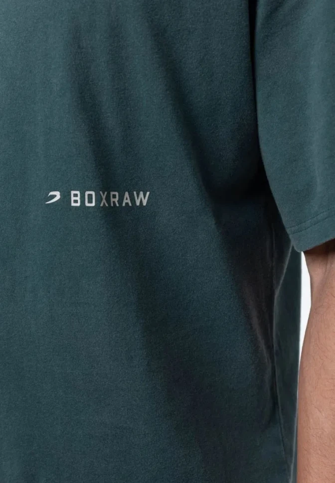 Футболка BoxRaw Sparring Club BXRW-SPCLT Turquoise