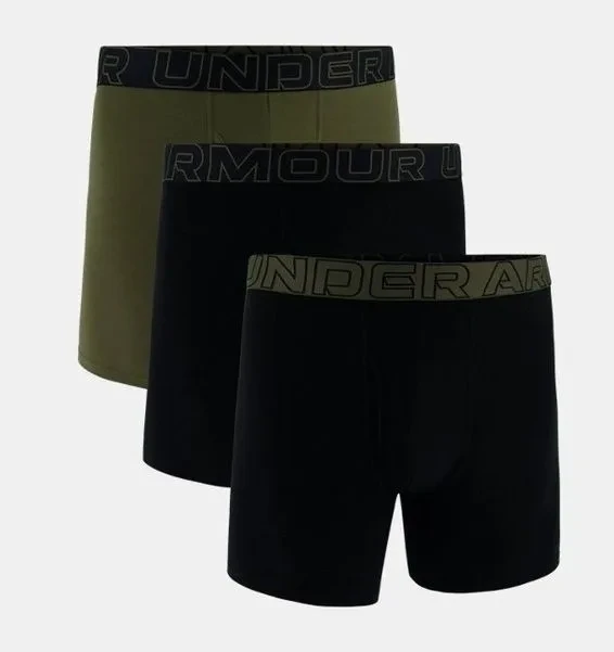 Трусы Under Armour M UA Perf Cotton 6in - 3pk 1383889-005