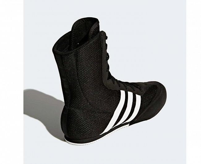 Боксерки Adidas Box Hog 2.0 черно-белые FX0561