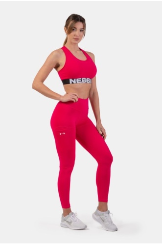 Лосины Nebbia Active High-Waist Smart Pocket Leggings 402 Pink (L)