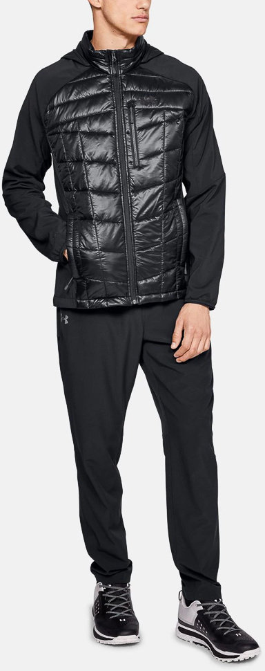 Куртка Under Armour Hybrid TP Hooded Fleece Jacket Black / Black / Charcoal 1316002-001