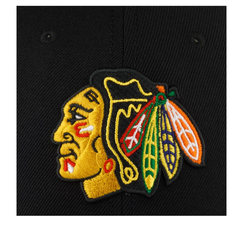 Бейсболка AMERICAN NEEDLE SMU652A-CBH Chicago Blackhawks Stadium NHL (черный) 06-762-09-00