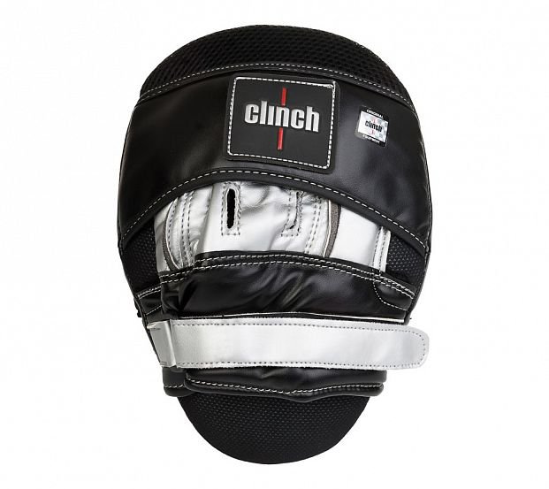 Лапы Clinch Focus Mitt Curve C544черно-серебристые